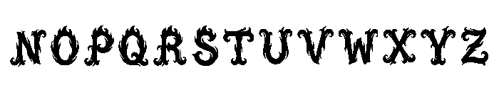 Echinia Regular Font LOWERCASE