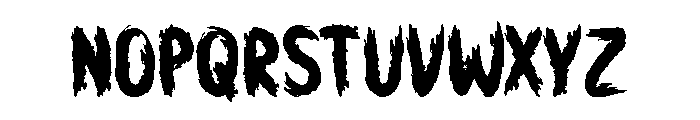 Echo Haunt Font LOWERCASE