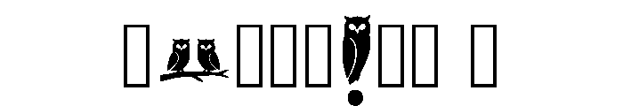 Echoe Regular Font OTHER CHARS