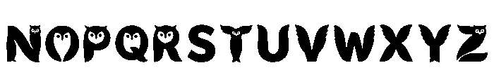 Echoe Regular Font UPPERCASE