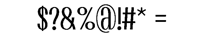 Echolette Breeze Regular Font OTHER CHARS