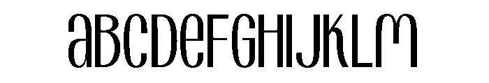 Echolette Breeze Regular Font UPPERCASE