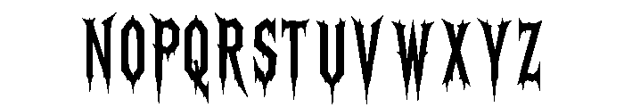 Eclipse Fraktur Regular Font UPPERCASE