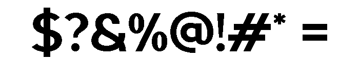 Ecliptica Regular Font OTHER CHARS