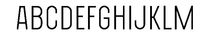 Ecliso Sans Font UPPERCASE