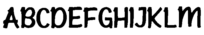 Ectoplasm Font UPPERCASE