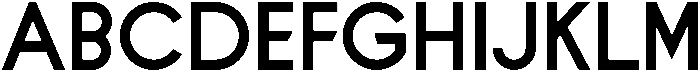 ECLIPSE Regular otf (400) Font UPPERCASE