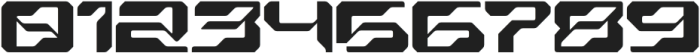 Echocore Techno Regular otf (400) Font OTHER CHARS