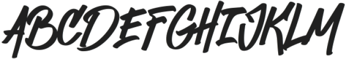 Echoed Vandalism Regular ttf (400) Font UPPERCASE