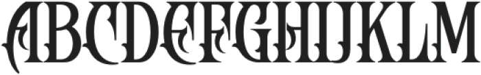 Echoes-Regular otf (400) Font UPPERCASE