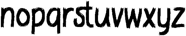 Eclipse Regular otf (400) Font LOWERCASE