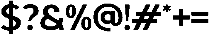 Ecliptica Regular otf (400) Font OTHER CHARS