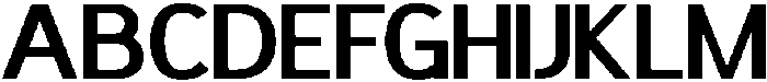 Ecliptica Regular otf (400) Font UPPERCASE