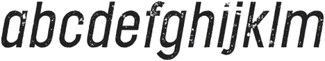 Ecliso Rough Italic otf (400) Font LOWERCASE