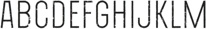 Ecliso Rough Light otf (300) Font UPPERCASE