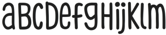 Eco Hand Kid Cond otf (400) Font LOWERCASE