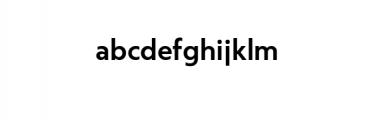 Echo Grotesk Bold Font LOWERCASE