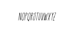 Ecriture Italic.ttf Font LOWERCASE