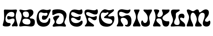 Eckmannpsych Variable Font UPPERCASE