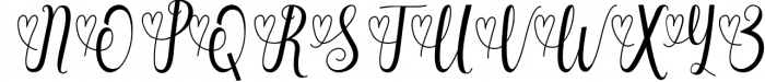 Echgedea - Romantic Script Font Font UPPERCASE