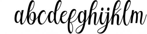Echgedea - Romantic Script Font Font LOWERCASE