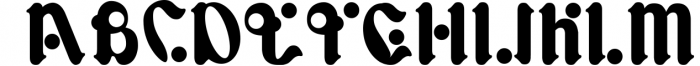 Ecuador modern retro typeface Font UPPERCASE