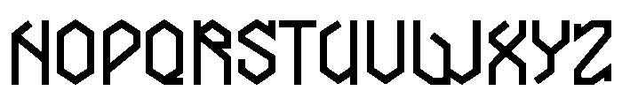 ECHOSHIFT Font UPPERCASE