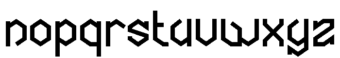 ECHOSHIFT Font LOWERCASE