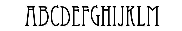 Eccentrical Font LOWERCASE