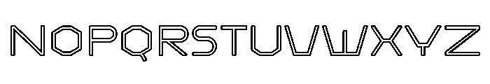 Ecco Thin Regular Font LOWERCASE