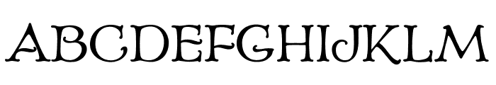 Echedo Regular Font UPPERCASE