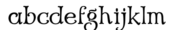 Echedo Regular Font LOWERCASE