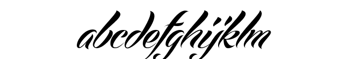 Echinos Park Script - PERSONAL USE ONLY Font LOWERCASE