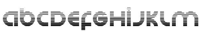 Echo Station Gradient Font UPPERCASE