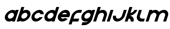 Echo Station Super-Italic Font LOWERCASE