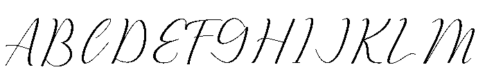 Eclair Au Lait PERSONAL USE Regular Font UPPERCASE