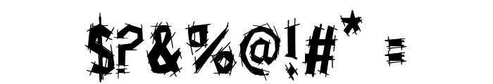 Eclectic Club Font OTHER CHARS