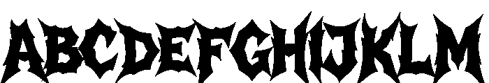 Eclipsed Blazzing Regular FONT