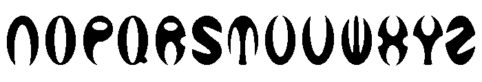 Eclipsicle Font UPPERCASE