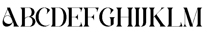Ectros Font UPPERCASE