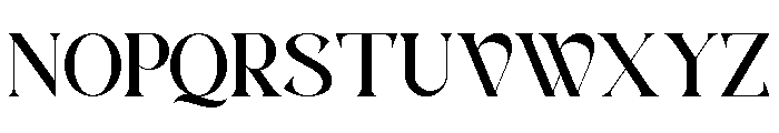 Ectros Font UPPERCASE
