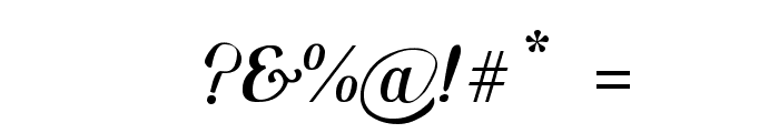 Ecuador Handscript Font OTHER CHARS