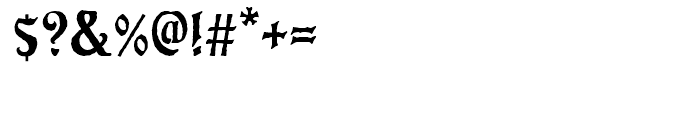 Eckmann Antique Standard d Font OTHER CHARS