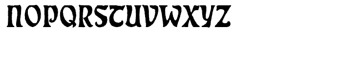 Eckmann Antique Standard d Font UPPERCASE