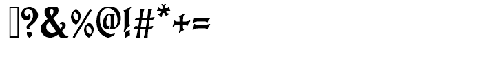 Eckmann Initials Standard D Font OTHER CHARS