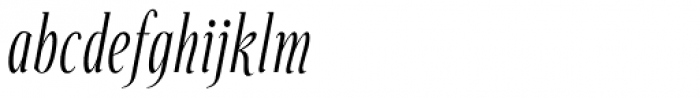 Echelon Italic Font LOWERCASE