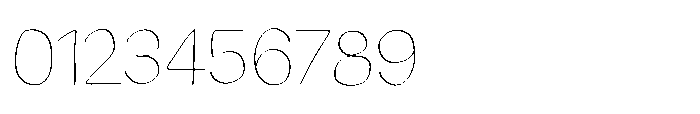 Echelon Sans Font OTHER CHARS