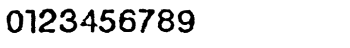 Echo Typewriter Vector Font OTHER CHARS