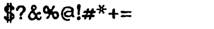 Echo Typewriter Vector Font OTHER CHARS