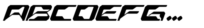Echocore Techno Italic FONT